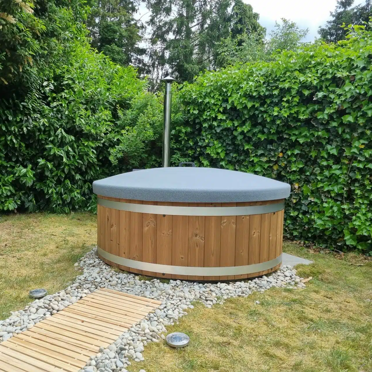 kleinere hottub huren 